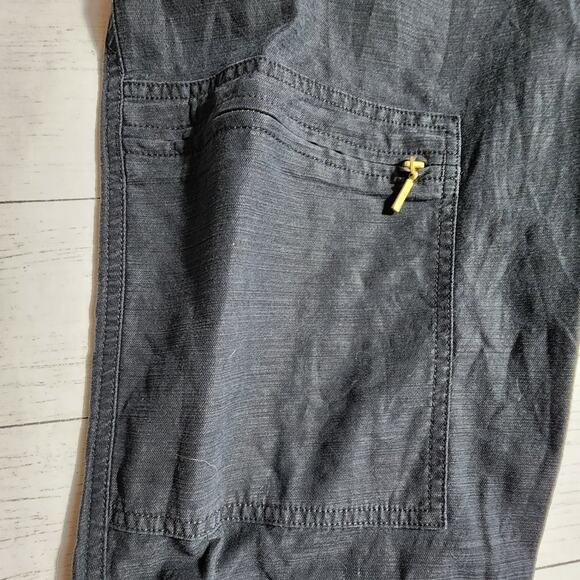 Anthropologie Halsey Utility Jumpsuit Boiler Suit Black Lyocell Size XS - Picture 12 of 15